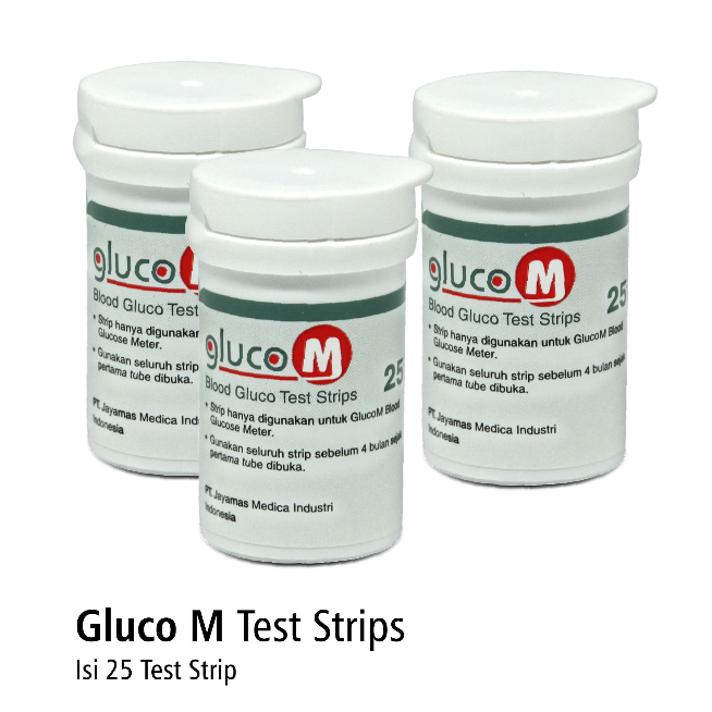 Glucose Strip Gluco M OneMed isi 25 Strip